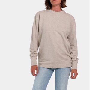 Jungmaven Tahoe Sweatshirt Canvas Tan Hemp Organic Cotton